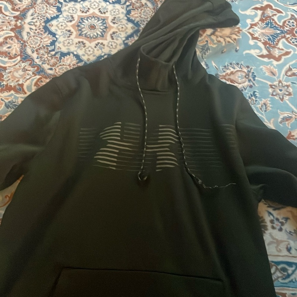 Green underarmor hoodie